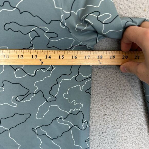 Under Armour Sweater Women's XS‎ Green Camo Tech Mock Neck Long Sleeve Top NWT - Picture 4 of 7